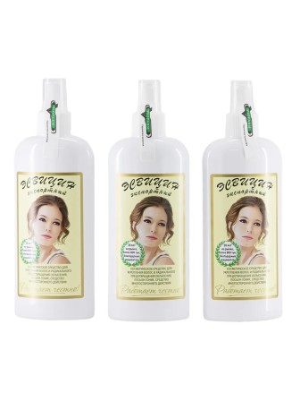 Эсвицин спрей лосьон-тоник для ухода за волосами и кожей головы, флакон с распылителем 250 мл набор 3 шт.