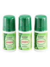 Долорон лосьон для тела во флаконе с роликом, набор 3 шт х 50 мл