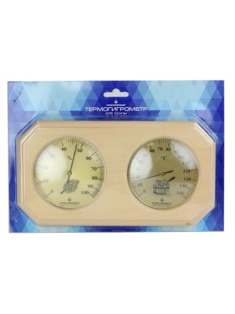 Термогигрометр для сауны Стеклоприбор ТГС-2