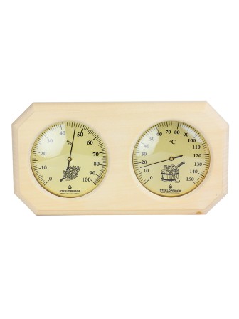 Термогигрометр для сауны Стеклоприбор ТГС-2