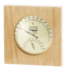 Термогигрометр для сауны Стеклоприбор ТГС-6 (термометр от 0 до +140°C, гигрометр от 0 до 100%)