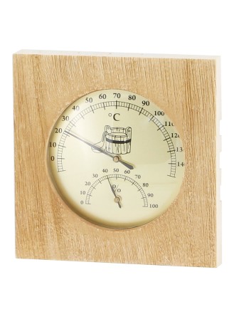 Термогигрометр для сауны Стеклоприбор ТГС-6 (термометр от 0 до +140°C, гигрометр от 0 до 100%)