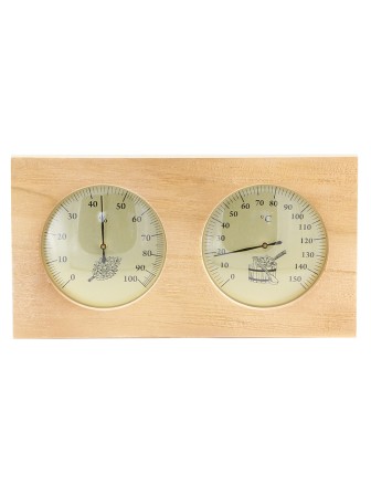 Термогигрометр для сауны Стеклоприбор ТГС-7 (термометр от 0 до +150°C, гигрометр от 0 до 100%)