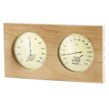 Термогигрометр для сауны Стеклоприбор ТГС-7 (термометр от 0 до +150°C, гигрометр от 0 до 100%)