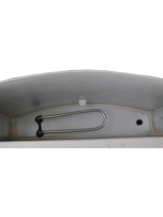 Умывальник дачный Акватекс с подогревом воды (ЭВН) 17 л, тумба стальная лагуна, нержавеющая мойка