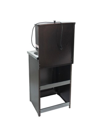 Умывальник Акватекс с нагревом воды (ЭВН), 17 л, тумба стальная, цвет медь, нержавеющая мойка