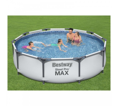 Бассейн Bestway 56408 каркасный, 305х76 см, 4678 л, фильтр-насос 1249 л/ч