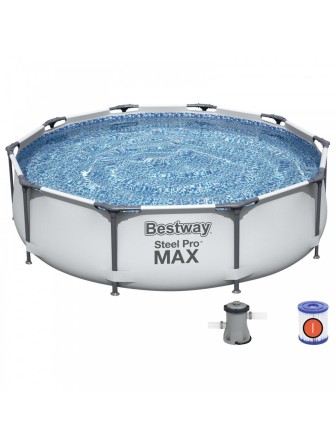 Бассейн Bestway 56408 каркасный, 305х76 см, 4678 л, фильтр-насос 1249 л/ч