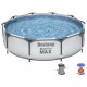 Бассейн Bestway 56408 каркасный, 305х76 см, 4678 л, фильтр-насос 1249 л/ч