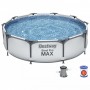 Бассейн Bestway 56408 каркасный, 305х76 см, 4678 л, фильтр-насос 1249 л/ч