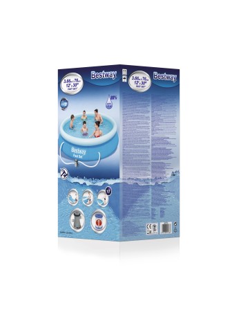 Бассейн Bestway 57274 надувной, 366х76 см, 5377 л