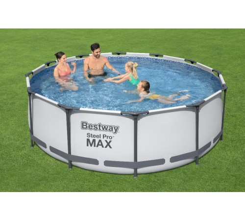Бассейн Bestway 56260 каркасный, 366х100 см, 9150 л, фильтр-насос 2006 л/ч