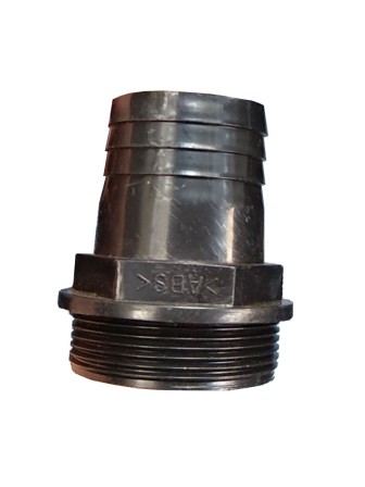 Штуцер пластиковый, 50 мм модель DN50 (шланг 2")