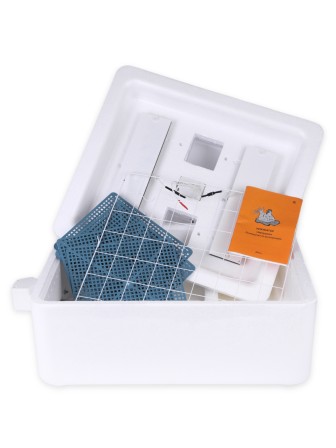 Инкубатор куриных яиц домашний Несушка на 63 яйца с автоматическим поворотом (артикул 46)