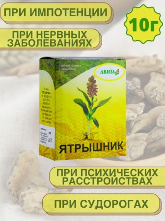 Ятрышник "Авита" 10 г при импотенции, нервных заболеваниях