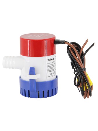 Насос трюмный погружной Vodotok WWB-07101, (12В, 35л/мин, H-3.8м, вып.отв. 19мм, кабель 0.75м).