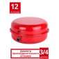 Бак расширительный (экспанзомат) FT12 для систем отопления (красный)