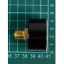 Манометр торцевой (аксиальный) Vodotok KF-308, 40мм x 1/4"