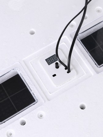 Инкубатор Несушка на 63 яйца 220В автоматический поворот, аналог. терморегулятор, цифр. индикатор температуры (арт.71)