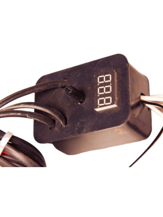 Терморегулятор для инкубатора №2 (220В/12В, цифровая температура, аналоговая регулировка) артикул 74