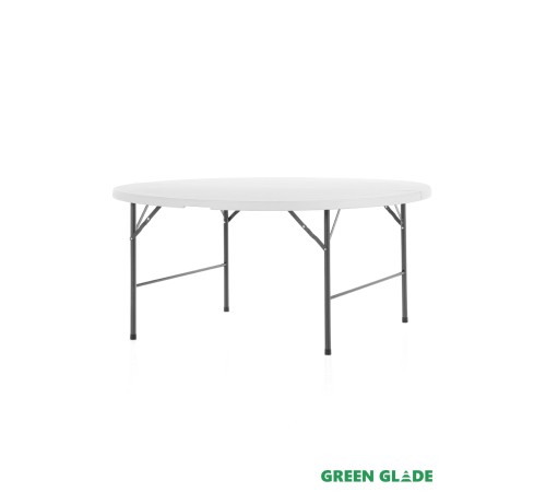 Стол складной Green Glade F160, чемодан, круглый, 160 х 160 х 74 см