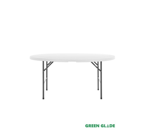 Стол складной Green Glade F160, чемодан, круглый, 160 х 160 х 74 см