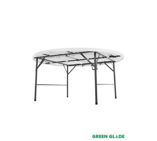 Стол складной Green Glade F160, чемодан, круглый, 160 х 160 х 74 см