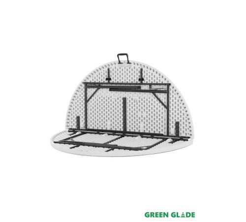 Стол складной Green Glade F160, чемодан, круглый, 160 х 160 х 74 см