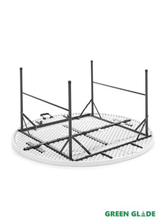 Стол складной Green Glade F160, чемодан, круглый, 160 х 160 х 74 см