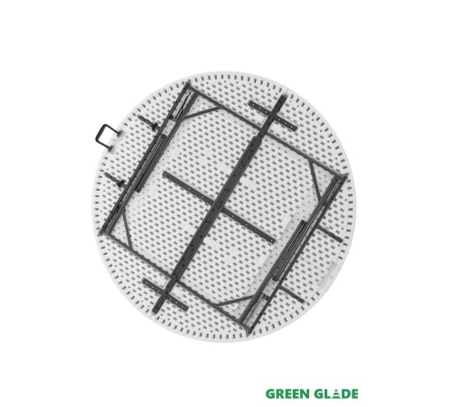 Стол складной Green Glade F160, чемодан, круглый, 160 х 160 х 74 см