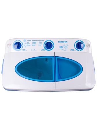 Стиральная машина RENOVA WS-60PT/РЕТ загрузка 6 кг/центрифуга/2режима/таймер
