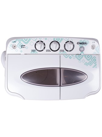 Стиральная машина Славда WS50P/РЕТ центрифуга/5,0 кг загрузка/таймер/2 режима