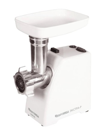 Мясорубка Чудесница Экстра-Р1 ЭМШ1500-Р1 с реверсом, белая