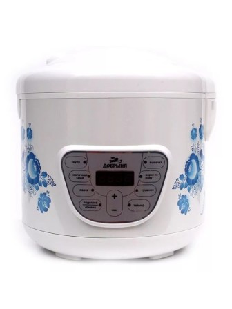 Мультиварка Добрыня ДО-1003 ГЖЕЛЬ 700 Вт