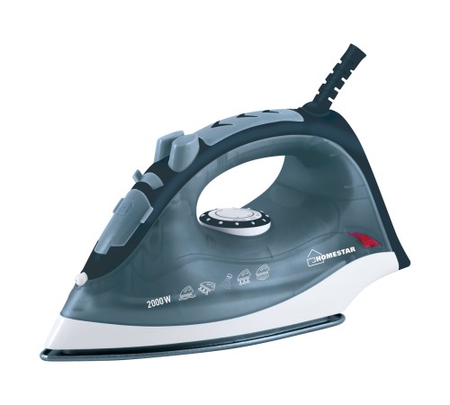 Утюг HOMESTAR HS-4003 2000 Вт серо-голубой, керамическая подошва