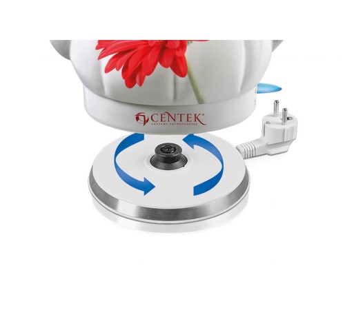 Керамический электрический чайник Centek CT-0062, 2 л