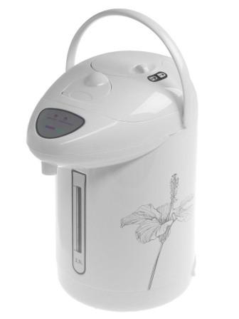 Термопот HOMESTAR HS-5001 серые цветы 2,5 л, 0,75 кВт