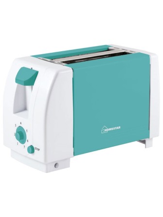 Тостер HOMESTAR HS-2002 бирюзовый, 750 Вт