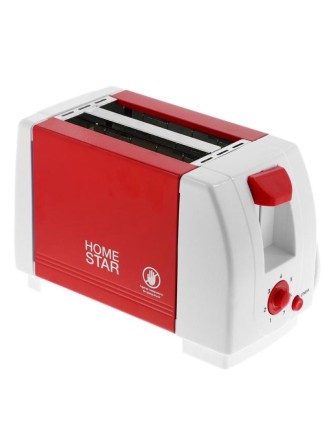Тостер HOMESTAR HS-2002 коралловый, 750 Вт