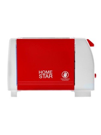 Тостер HOMESTAR HS-2002 коралловый, 750 Вт