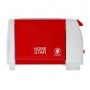 Тостер HOMESTAR HS-2002 коралловый, 750 Вт