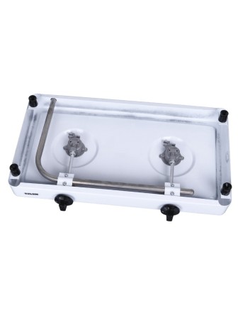 Плитка газовая настольная Мечта-200М белая 2 конфорки