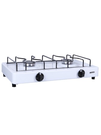 Плитка газовая настольная Мечта-200М белая 2 конфорки