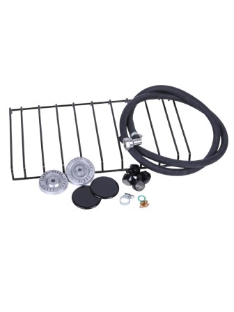 Плитка газовая GEFEST ПГ-700-02 двухконфорочная коричневая