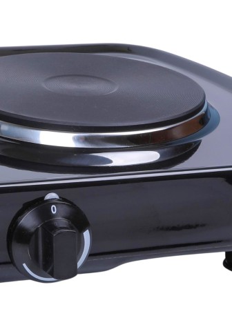 Плитка электрическая Мечта-212Ч ЭПЧ-2 конфорки, 2,0 кВт черная 