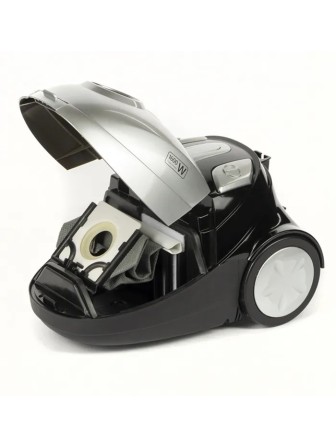 Пылесос EUROSTEK EVC-1802 серый/черный, 1.6 кВт/320 Вт