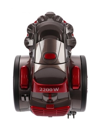 Пылесос-циклон EUROSTEK EVC-3002, 2200 Вт, красный/черный