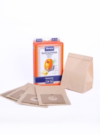 Комплект пылесборников VESTA SM09 SAMSUNG 5 шт. бумажные