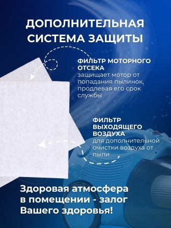 Комплект пылесборников VESTA SM09S SAMSUNG 4 шт. синтетические