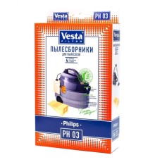 Комплект пылесборников VESTA PH03 PHILIPS 5 шт. бумажные